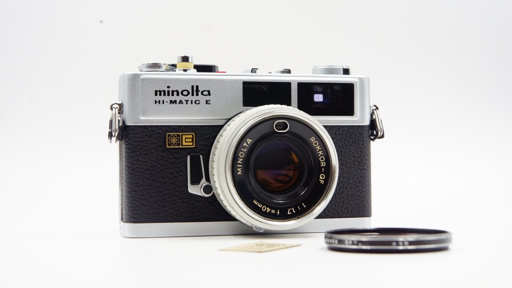 กล้องฟิล์มราคาถูก Minolta Hi-Matic E