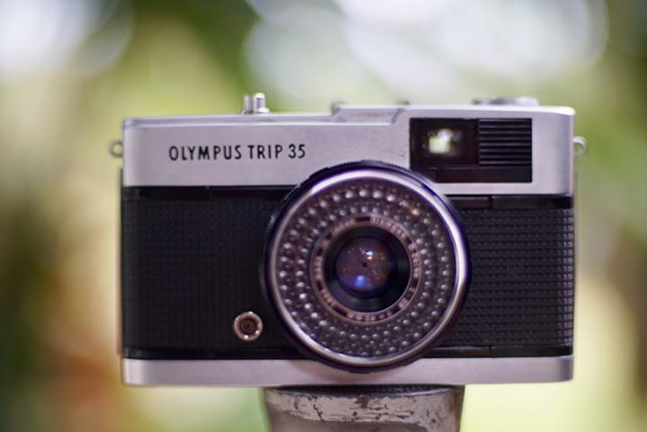 กล้องฟิล์มราคาถูก Olympus Trip 35